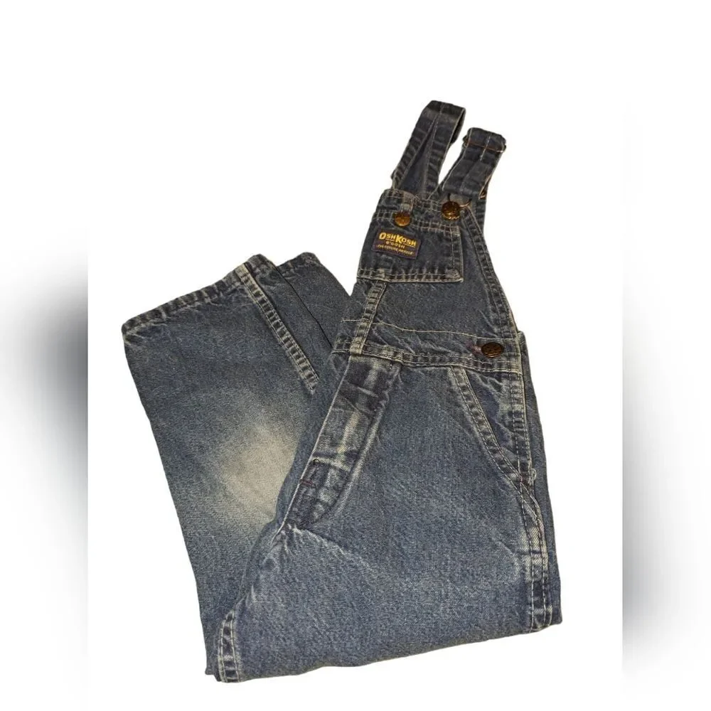 Oshkosh bgosh vintage denim overalls‎